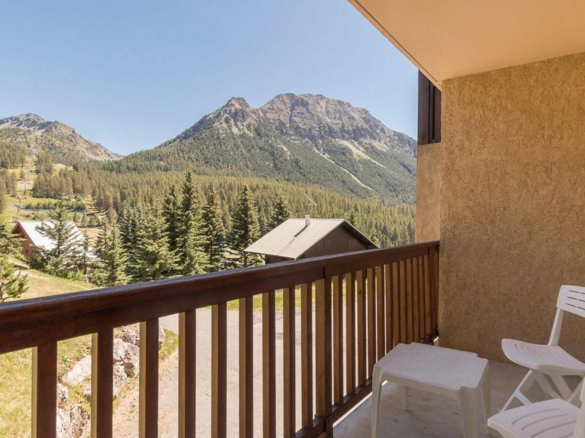 Studio Avec Balcon A Montgenevre, Animaux Acceptes - Fr-1-330D-35 Kültér fotó