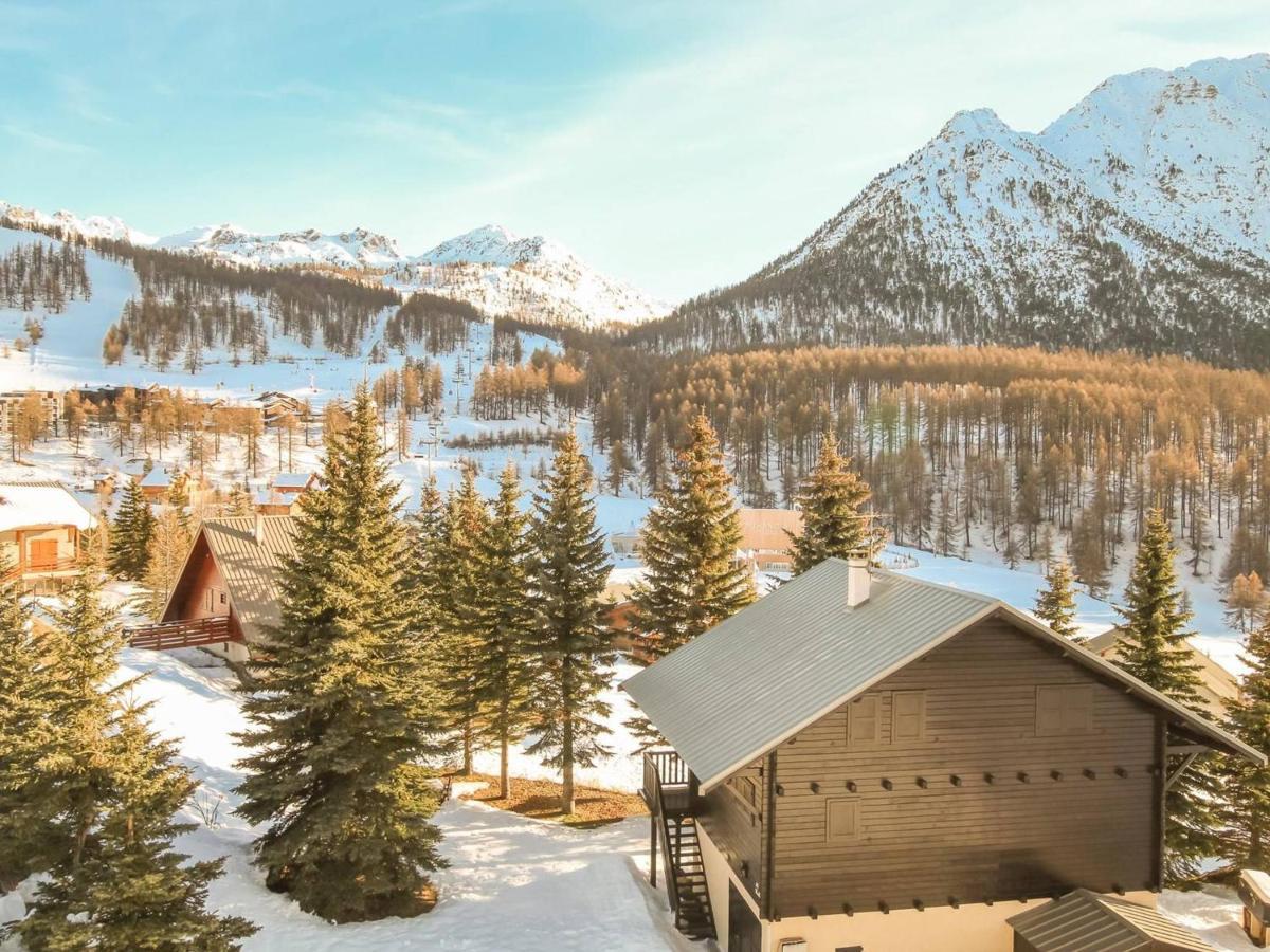 Studio Avec Balcon A Montgenevre, Animaux Acceptes - Fr-1-330D-35 Kültér fotó