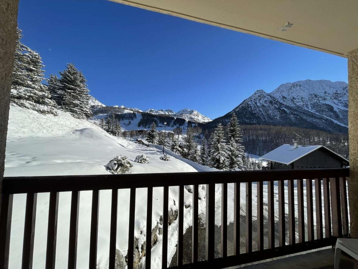 Studio Avec Balcon A Montgenevre, Animaux Acceptes - Fr-1-330D-35 Kültér fotó